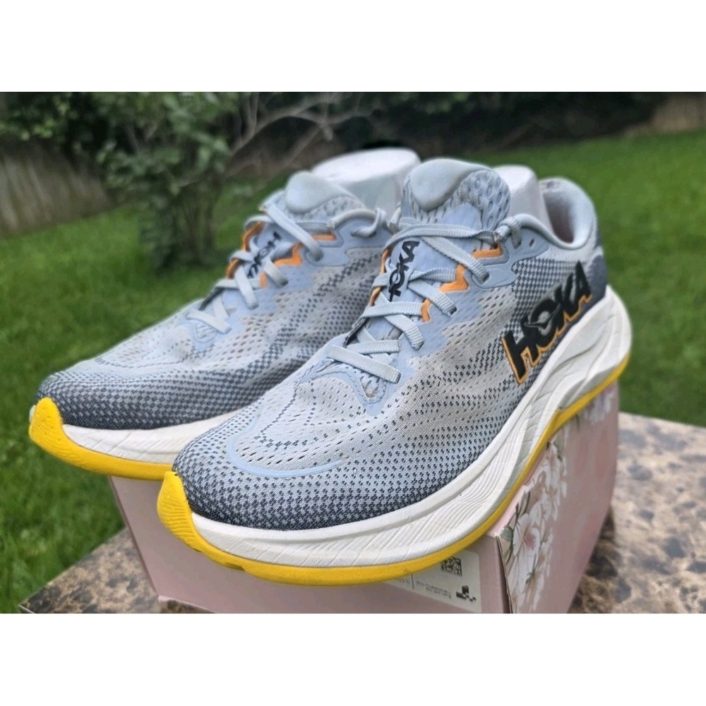 Hoka One One Rincon 4 Mens  10 2E Drizzle Nautical Dusk Running Walking Shoes